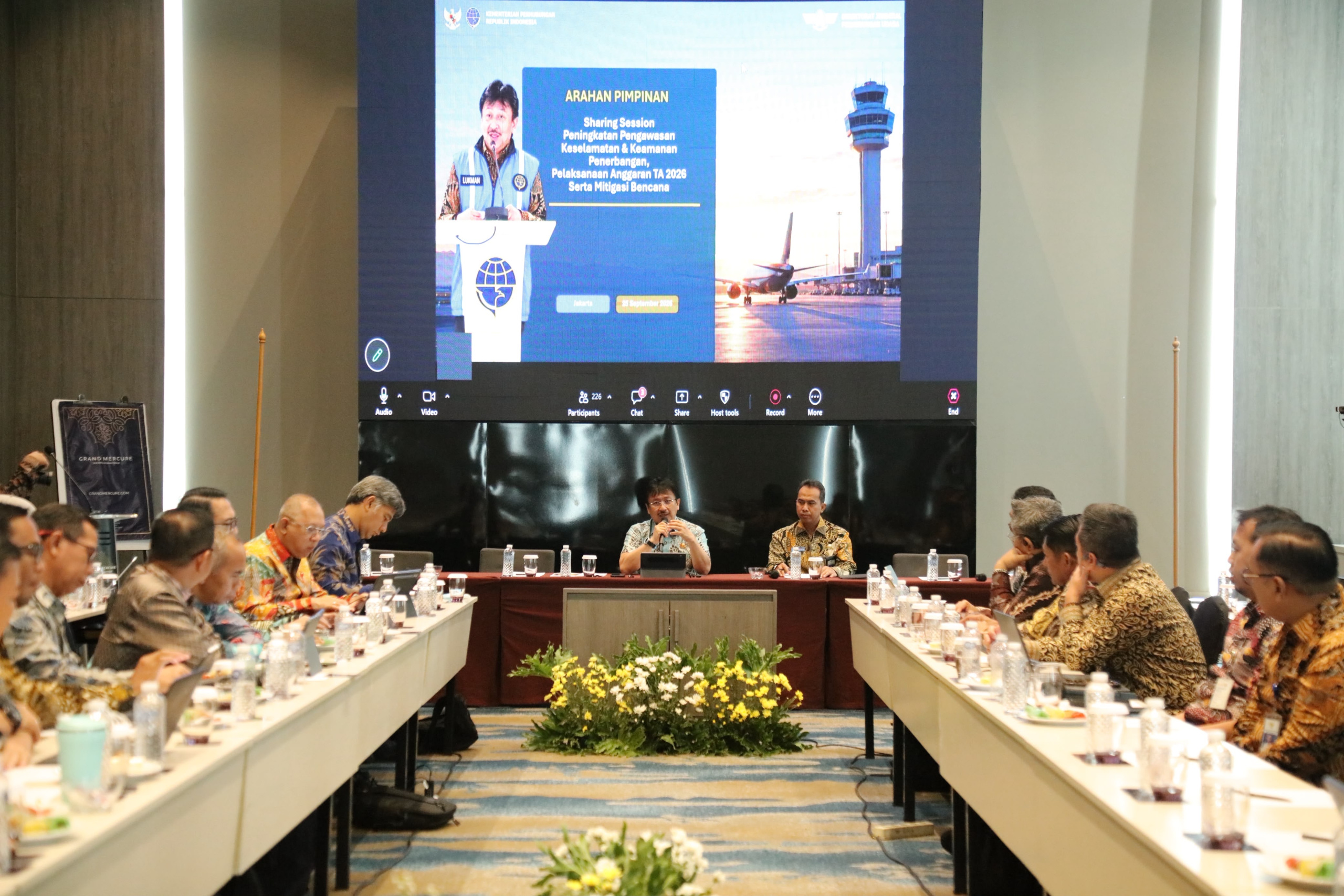 Gambar Artikel Perkuat Keselamatan dan Akselerasi Anggaran TA 2026, Kemenhub Tegaskan Pengawasan Tiga Lapis dan Kesiapsiagaan Bencana
