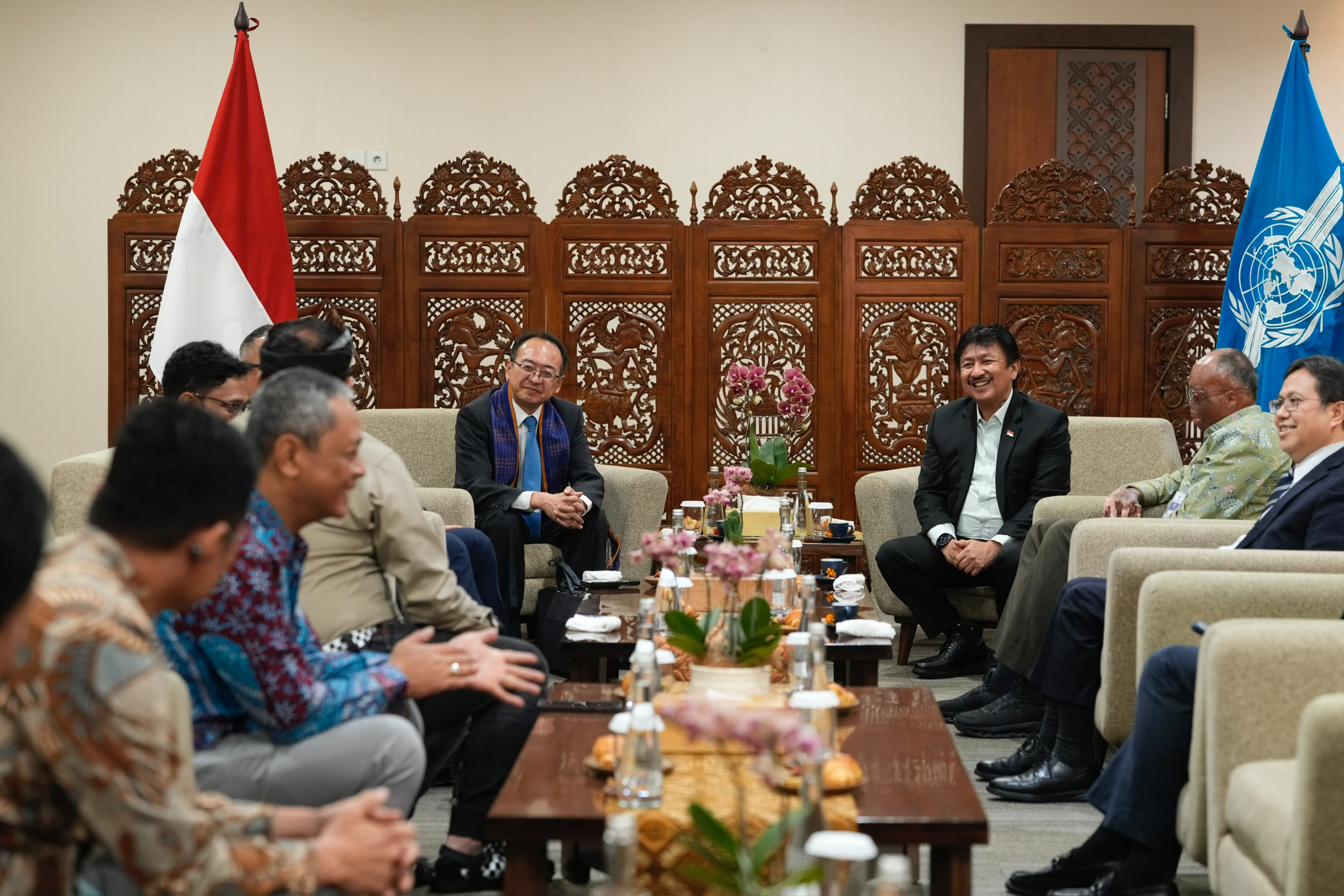 Gambar berita The ICAO Council President visits Indonesia, Reviewing the National Aviation Training Center and Air Navigation Services