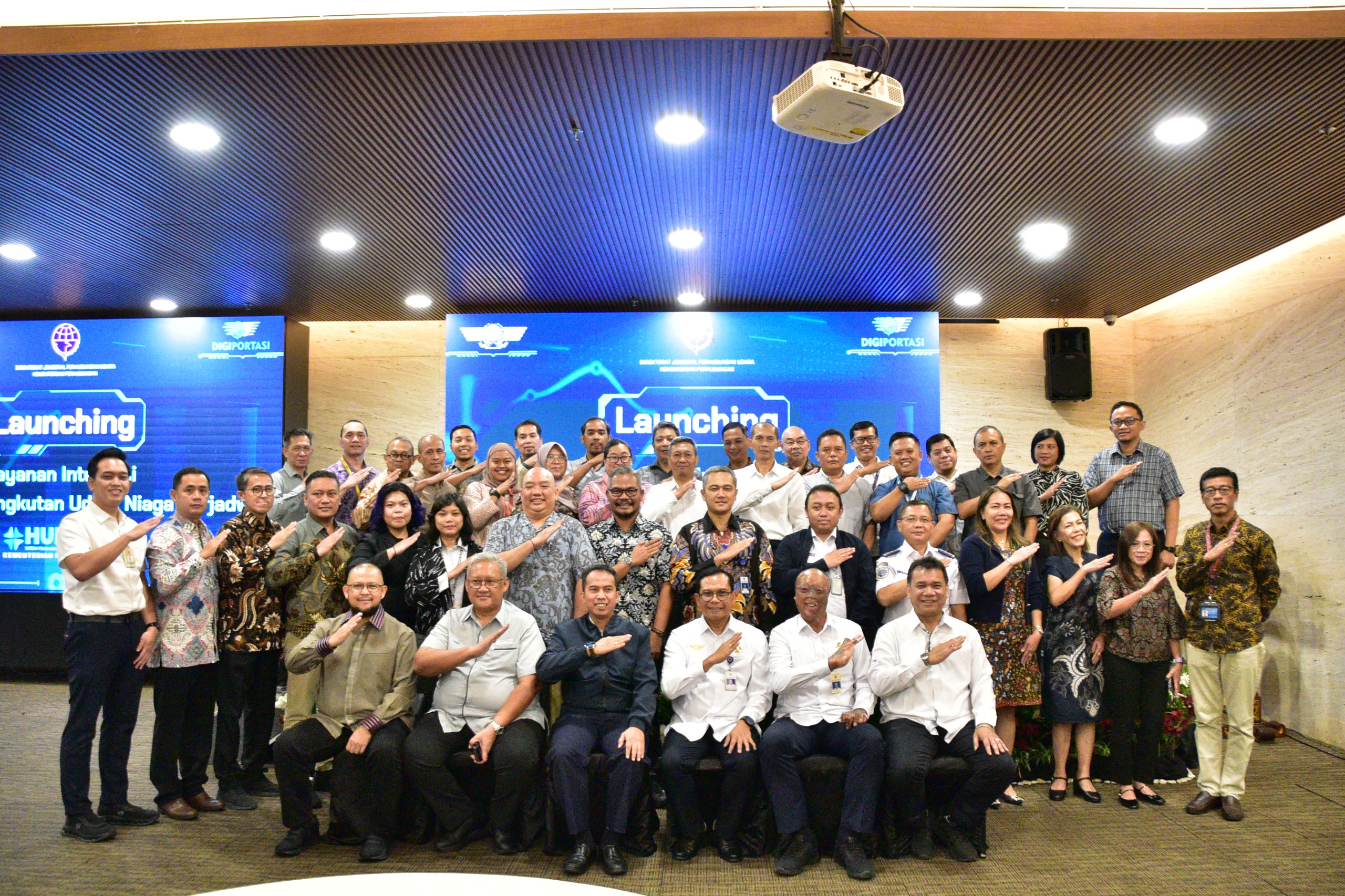 Gambar Artikel Ditjen Hubud Launching Integrasi Da...