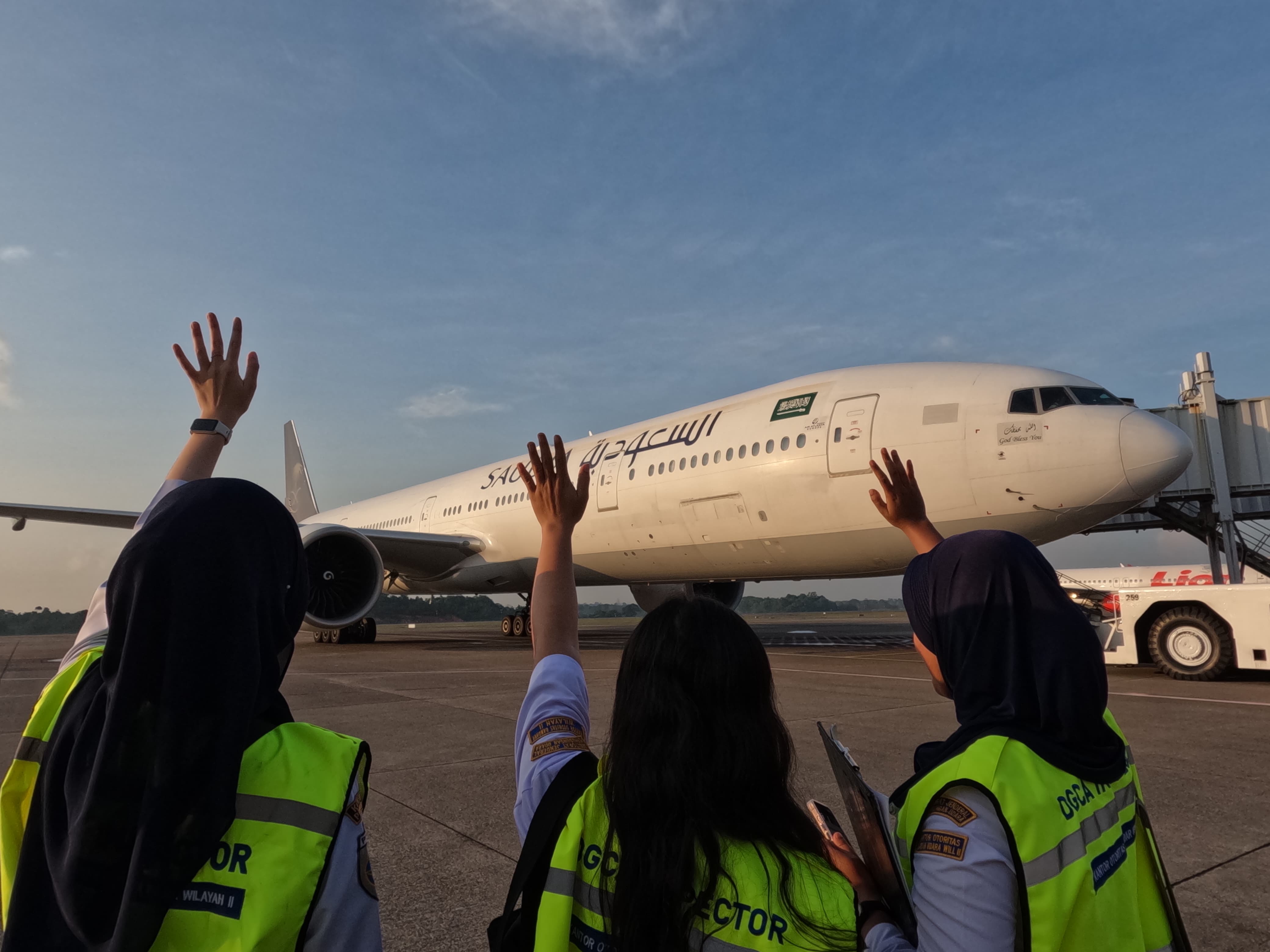 Gambar Berita Terbaru Angkutan Udara Haji 1446 H/2025 M Berjalan Lancar, Ditjen Hu...