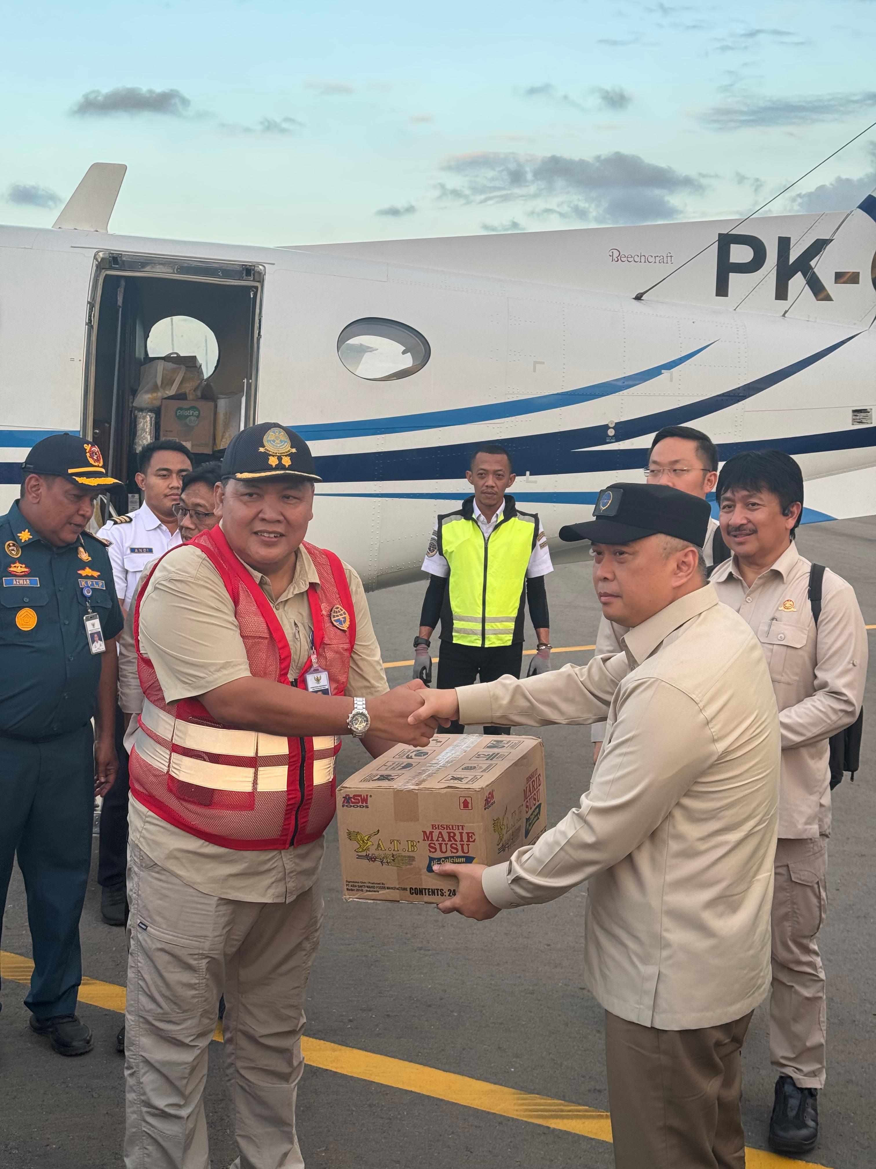 Gambar Artikel KEMENHUB SALURKAN BANTUAN KEMANUSIA...