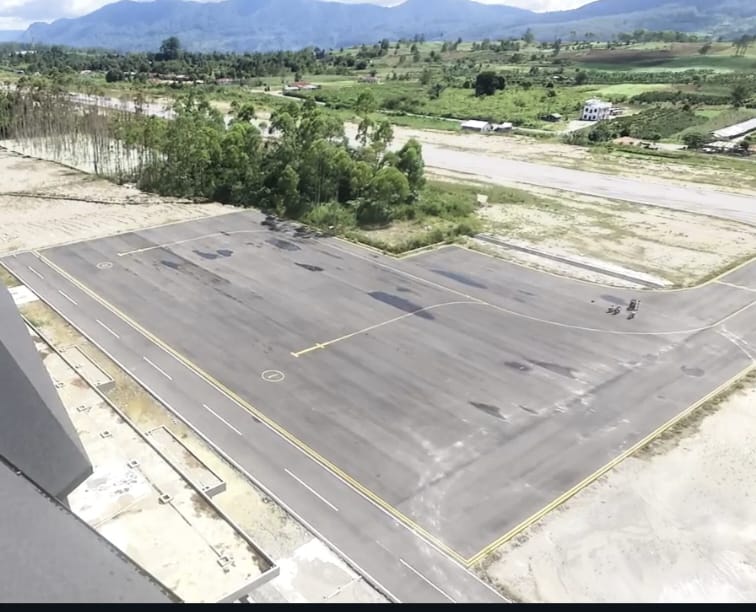 Foto Bandara apron terminal baru