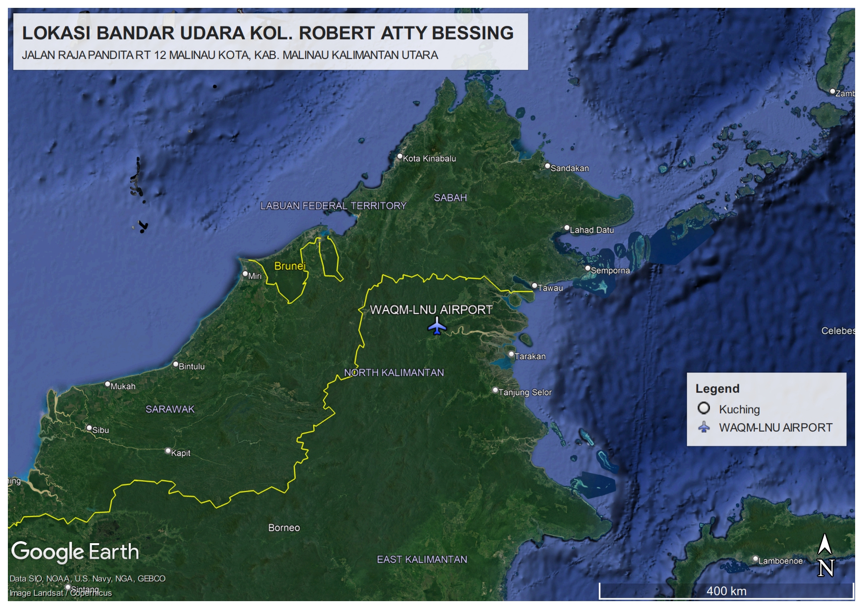 Gambar Peta Bandara LOKASI BANDAR UDARA