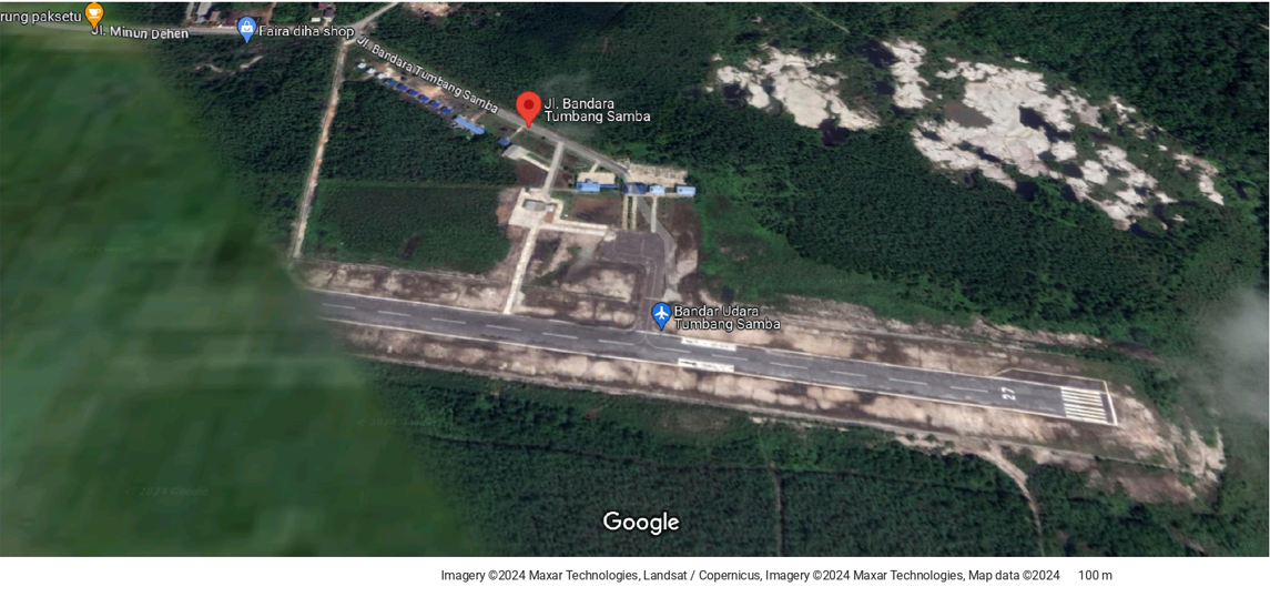 Gambar Peta Bandara FOTO BANDARA DARI GOOGLE MAPS