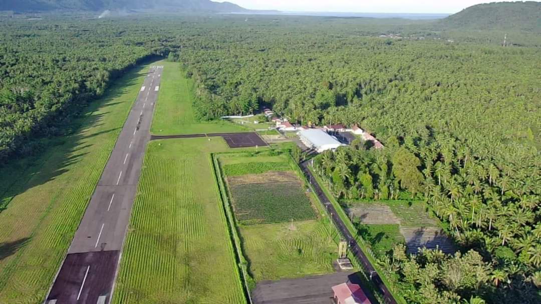 Foto Bandara Foto udara