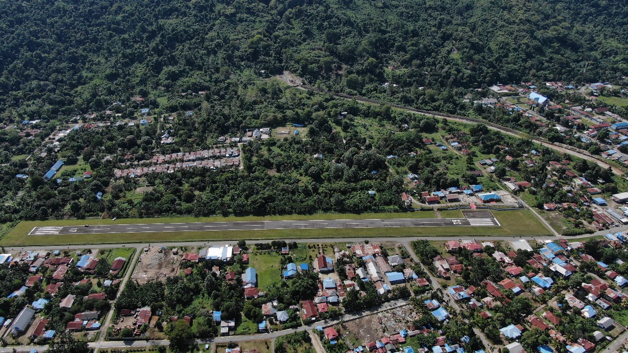 Gambar Peta Bandara BANDARA WASIOR