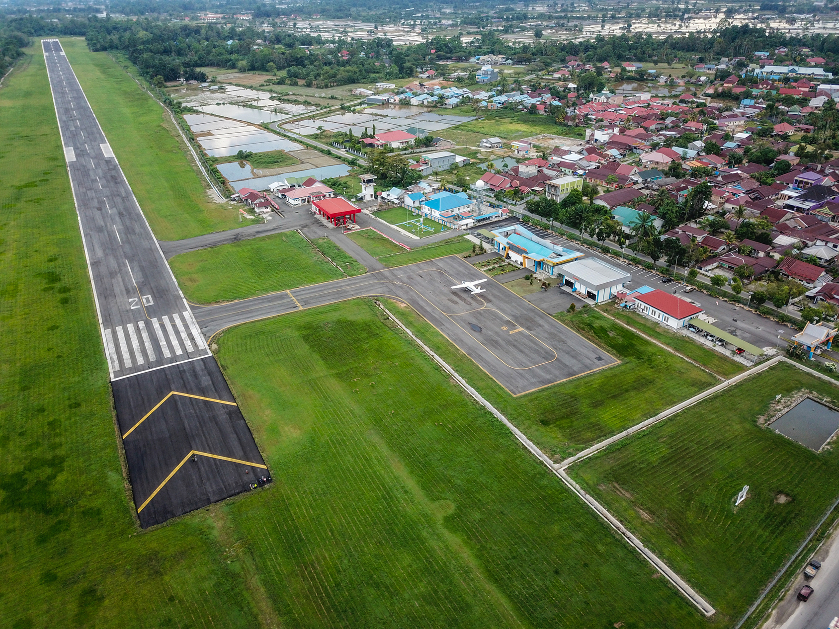 Foto Bandara TAMPAK ATAS BANDARA ANDI JEMMA MASAMBA