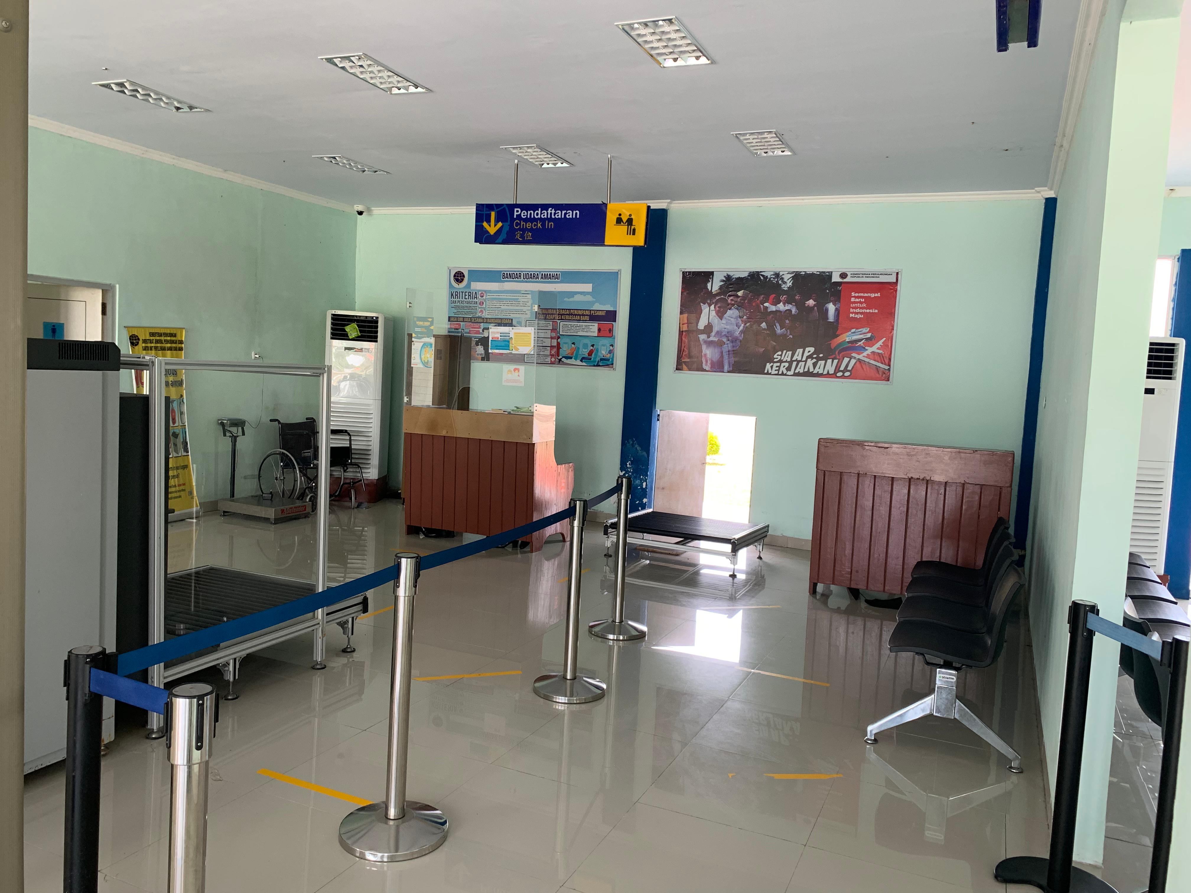 Foto Bandara Ruang Keberangkatan Terminal/Counter CheckIn