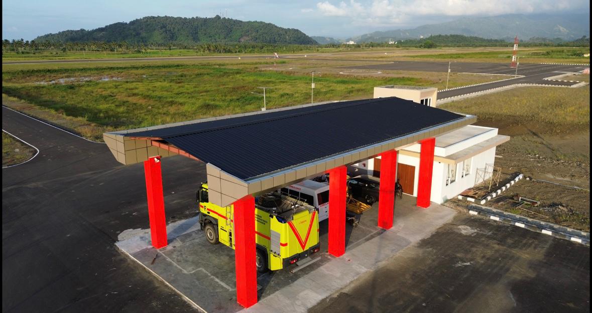 Foto Bandara Gedung PKP-PK bandara bolmong