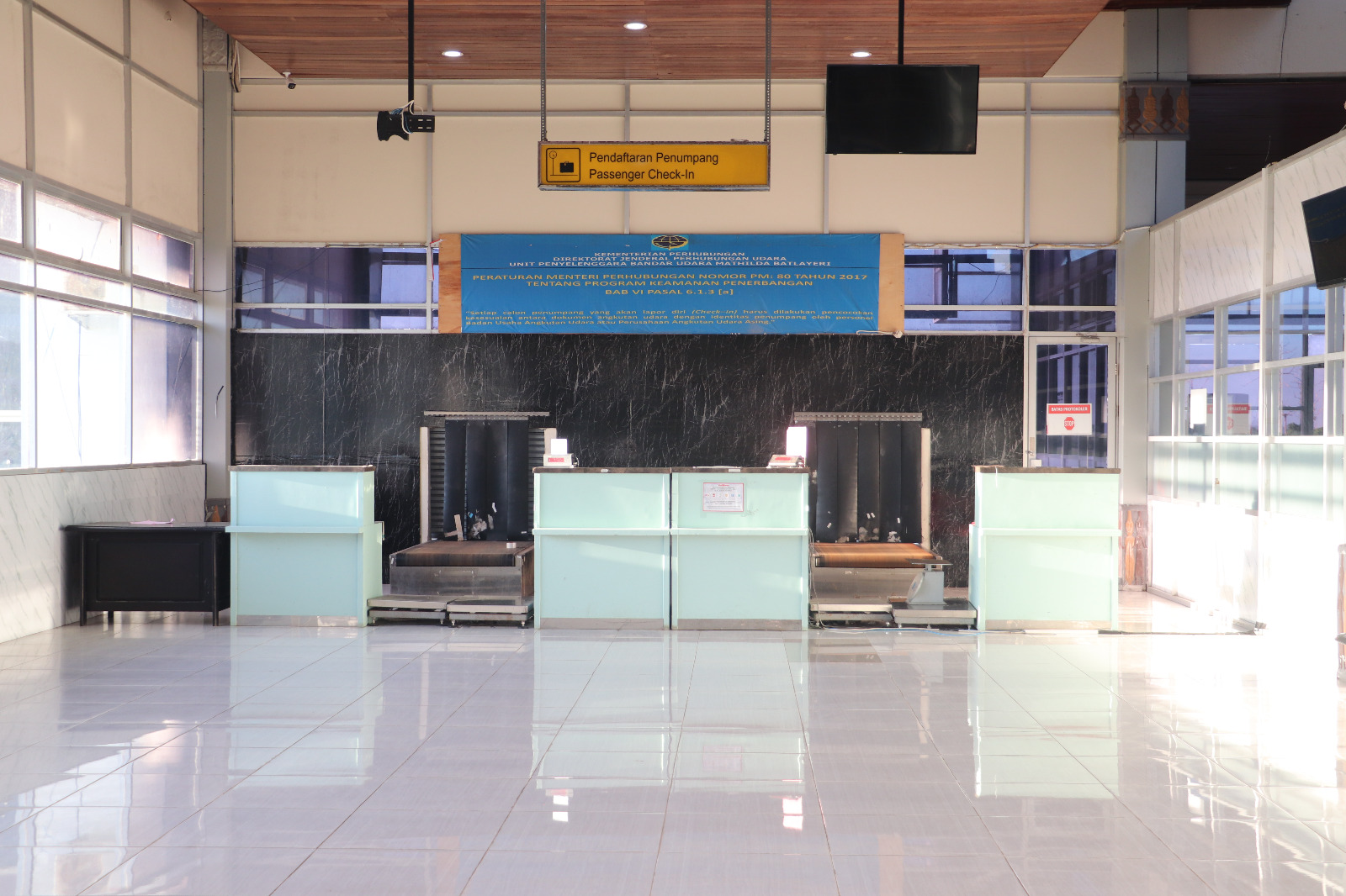 Foto Bandara Check in counter