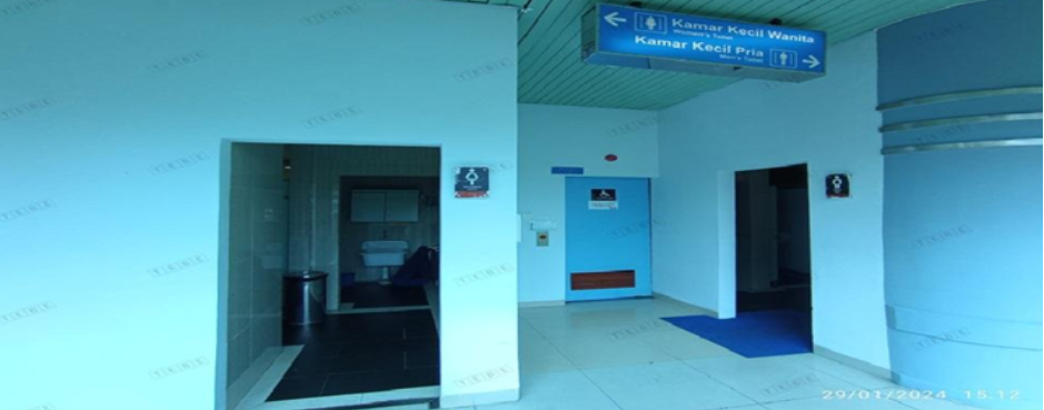 Foto Bandara Toilet Kedatangan Internasional