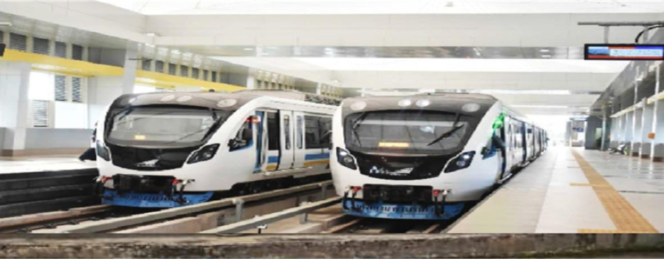 Foto Bandara Light Rail Transit