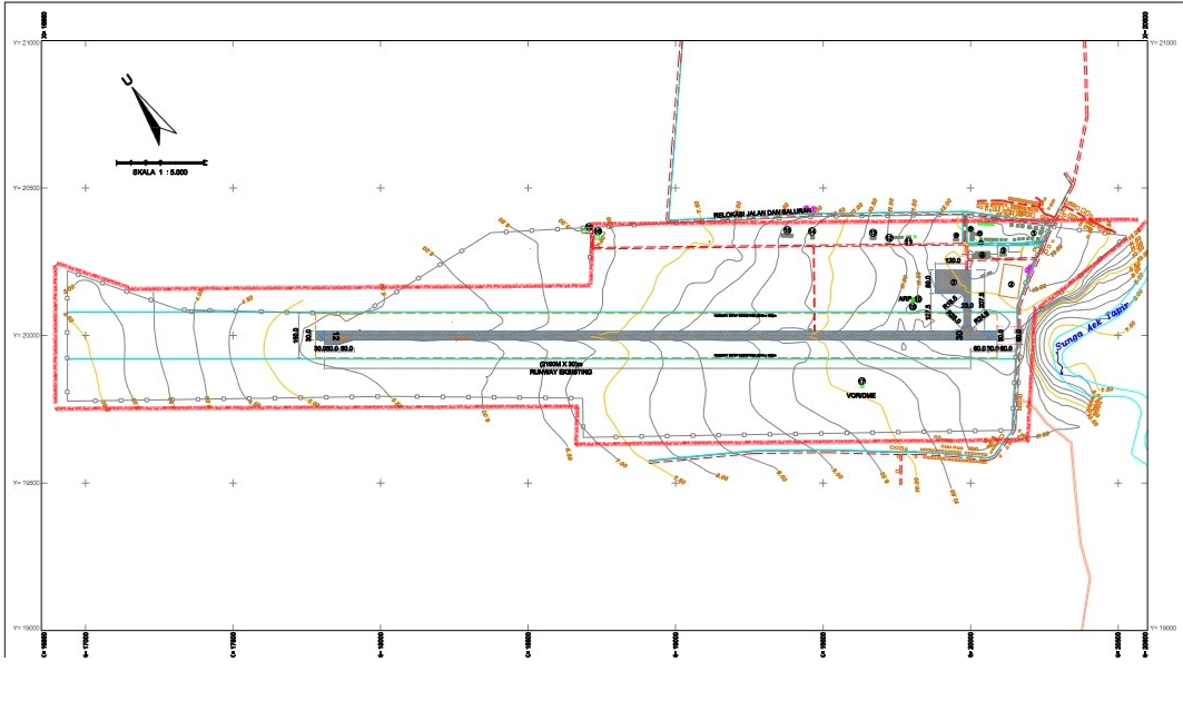 Gambar Peta Bandara Layout Bandara