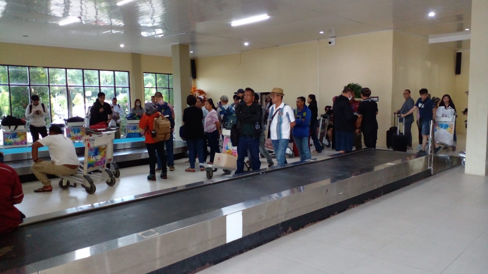 Foto Bandara ruang kedatangan