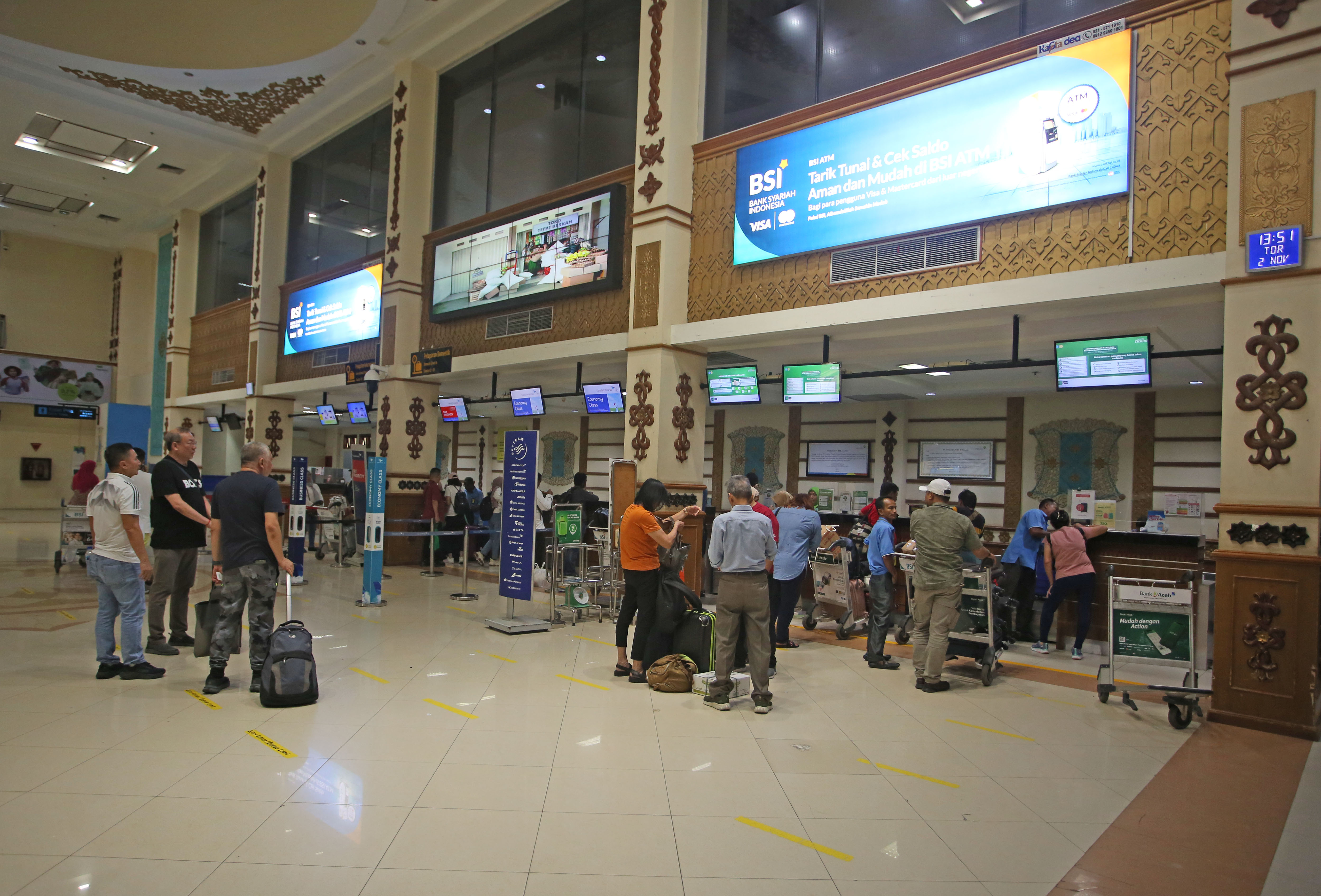 Foto Bandara Ruang Check In