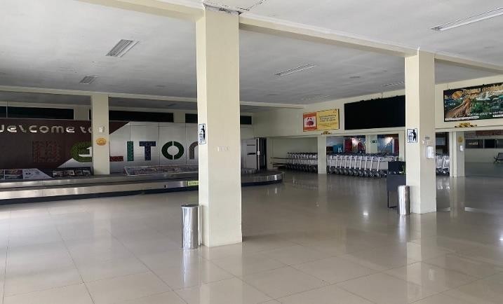 Foto Bandara Ruang Kedatangan