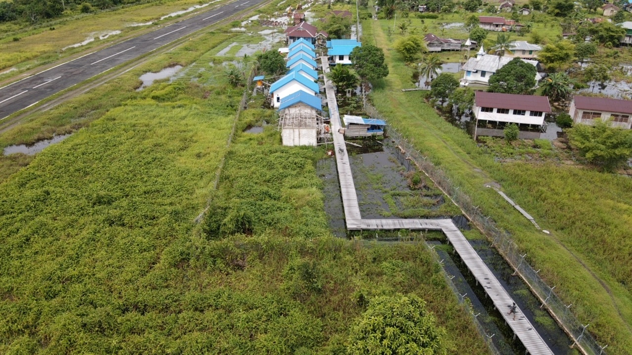 Foto Bandara Kompleks Perumahan Pegawai