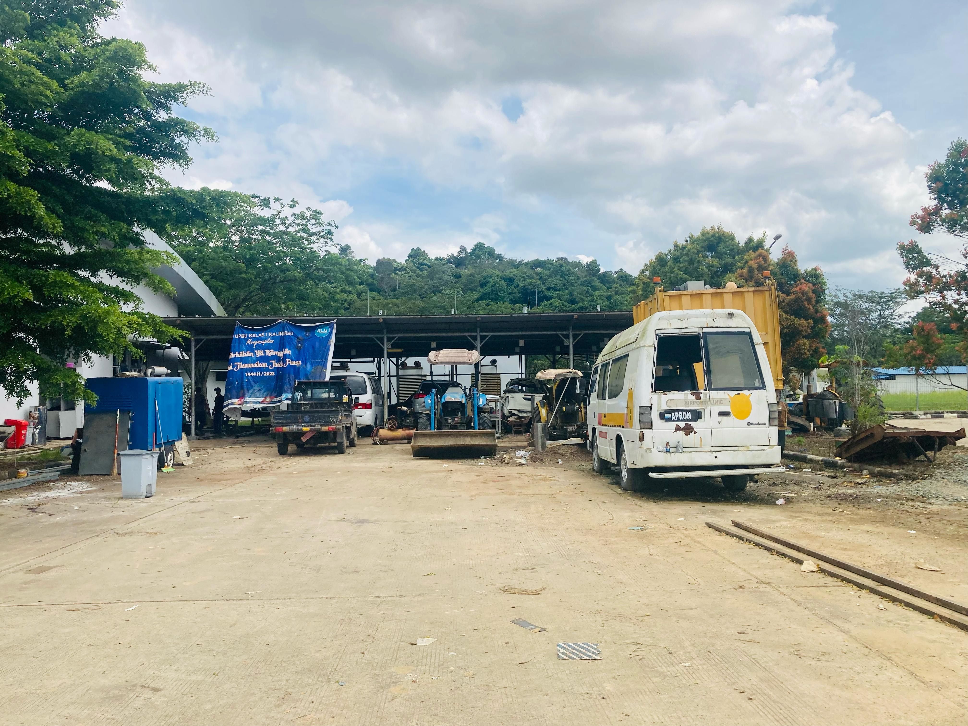 Foto Bandara Gedung Bangland Bandara Kalimarau