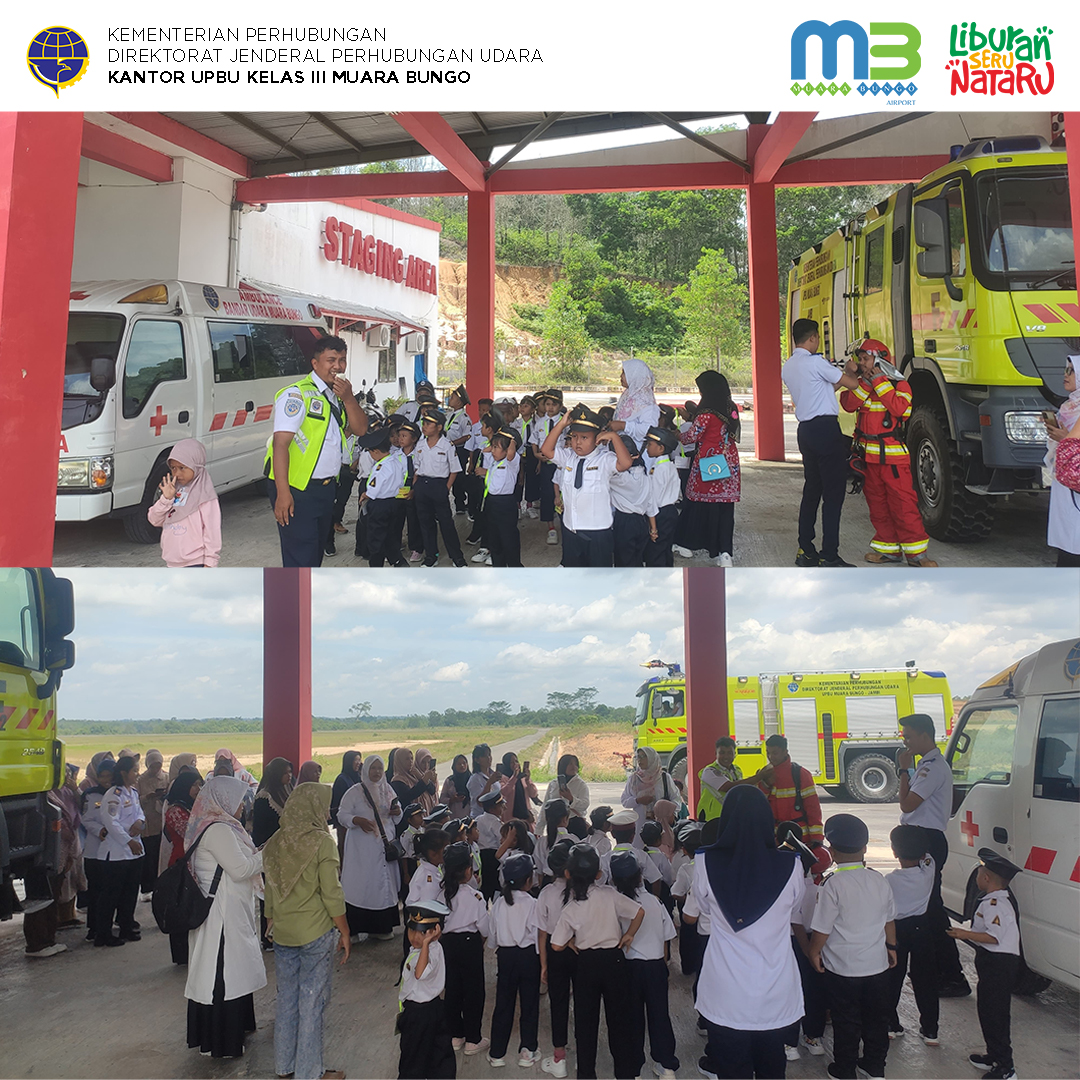 Foto Bandara Kunjungan Sekolah Paud