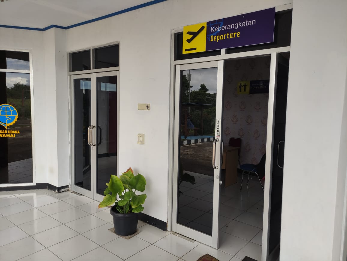 Foto Bandara Pintu Keberangkatan