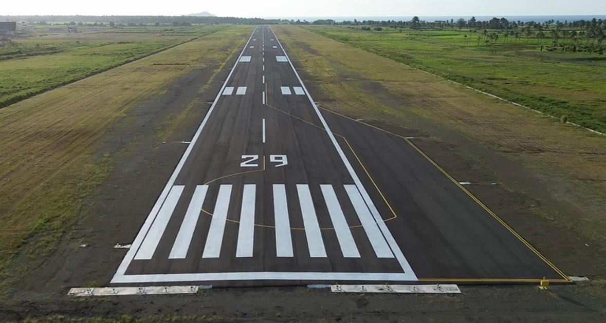 Foto Bandara Runway 29 bandara bolmong