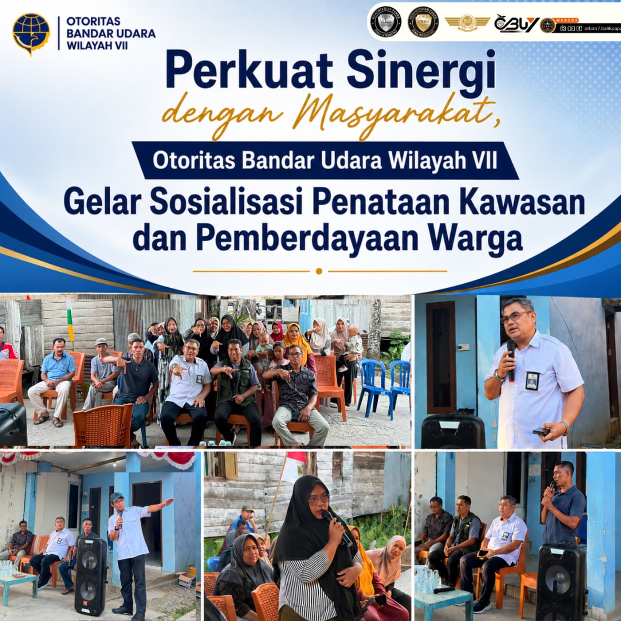 Gelar Sosialisasi Penataan Kawasan dan Pemberdayaan Warga