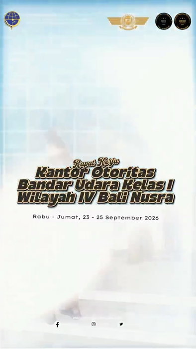 Kantor Otoritas Bandar Udara Wilayah IV telah melaksanakan Rapat Kerja Tahun 2026 pada tanggal 23–25 September 2026 di …