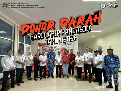 Donor Darah untuk Memperingatan Hari Lahir Pancasila Tahun 2026