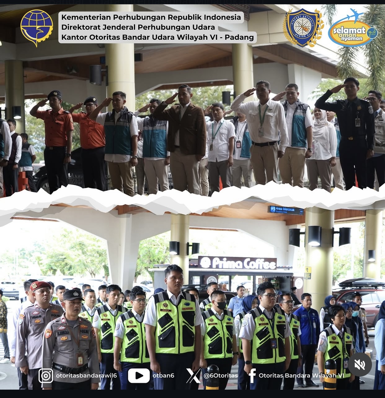 APEL PEMBUKAAN POSKO ANGKUTAN UDARA NATARU 2025 DAN TAHUN BARU 2026