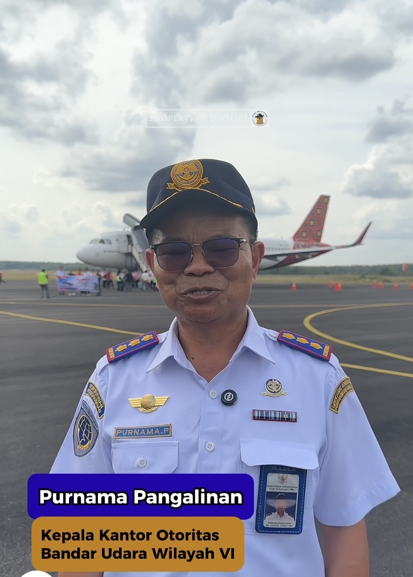 PENERBANGAN PERDANA MASKAPAI BATIK AIR RUTE JAKARTA - MUARO BUNGO