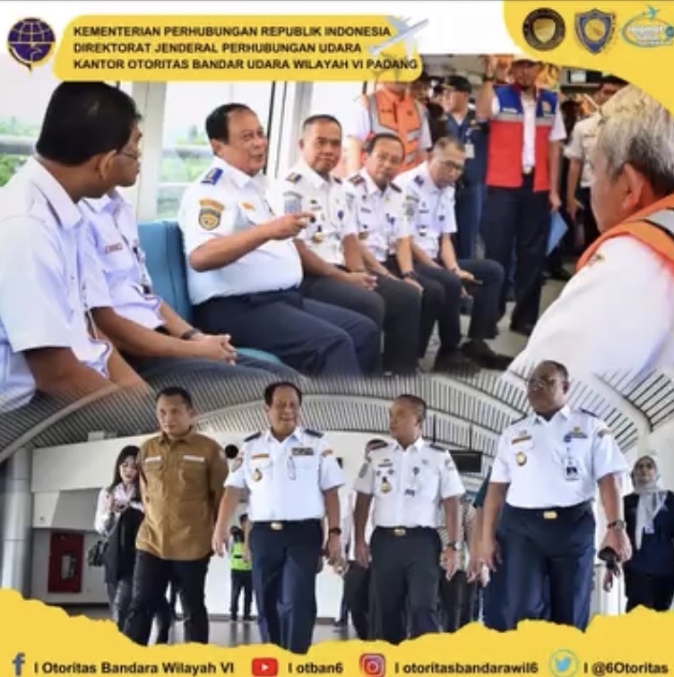 KUNJUNGAN WAKIL MENTERI PERHUBUNGAN KE BANDARA SULTAN MAHMUD BADARUDDIN II - PALEMBANG (02 JANUARI 2025)