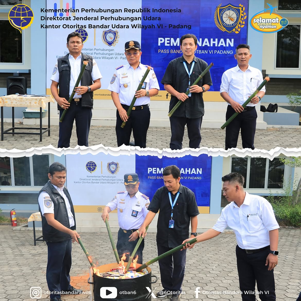 PEMUSNAHAN PAS BANDARA ( 04 Juni 2025)