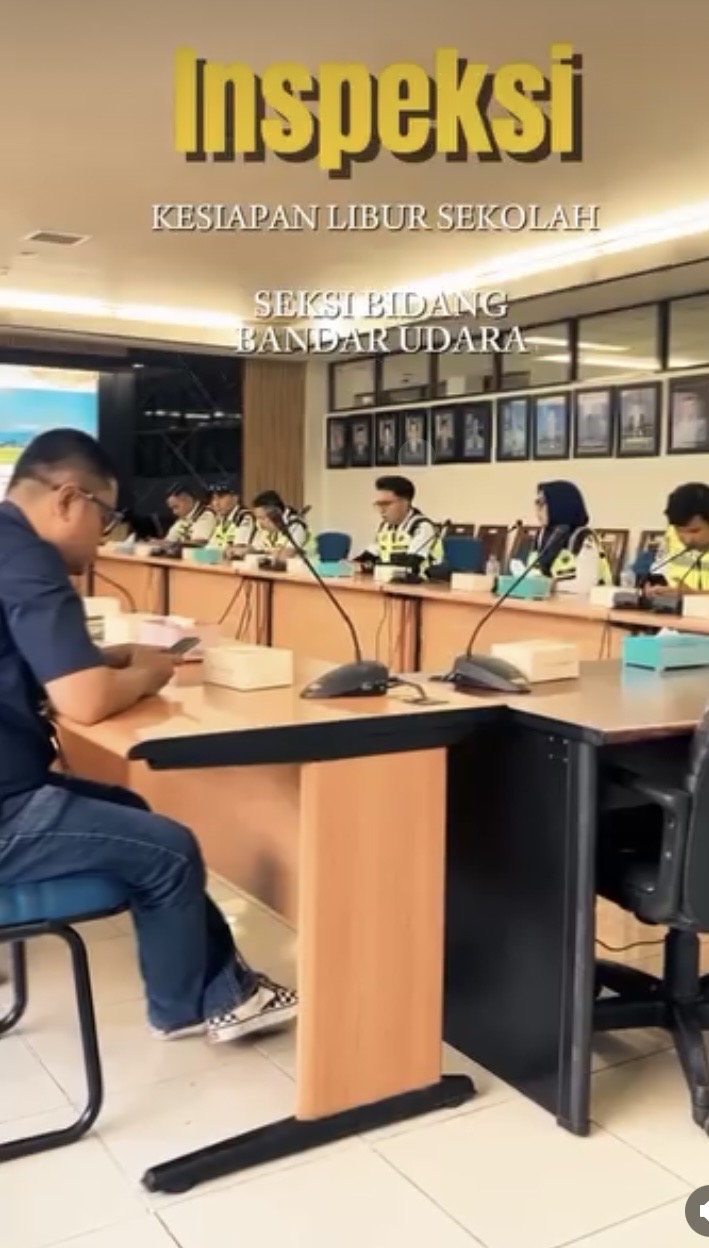 INSPEKSI KESIAPAN MENYAMBUT LIBUR SEKOLAH BIDANG BANDAR UDARA (05 Juni 2025)