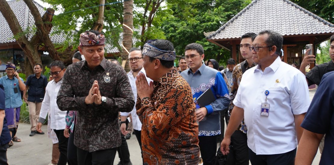 Rapat Koordinasi Optimasi Layanan Kebandarudaraan dan Peresmian Jembatan Penyeberangan Orang di Bandara Internasional I Gusti Ngurah Rai