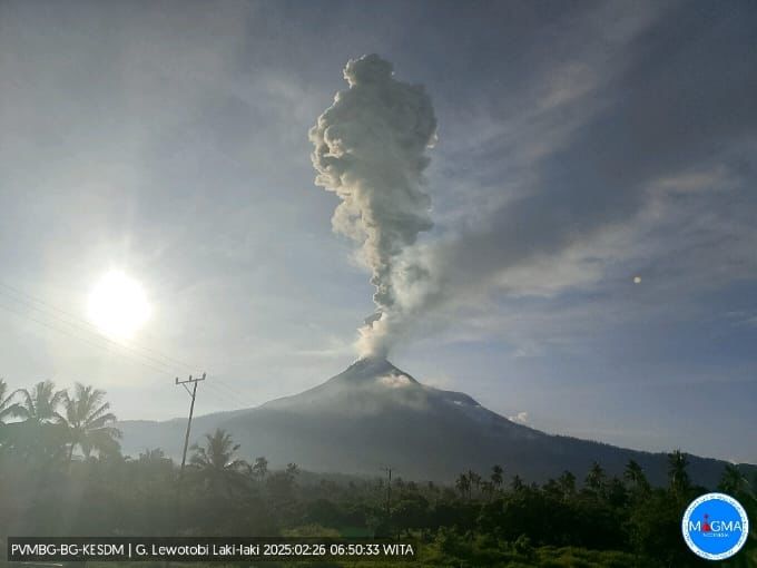MAGMA-VEN Volcanic Eruption Notice