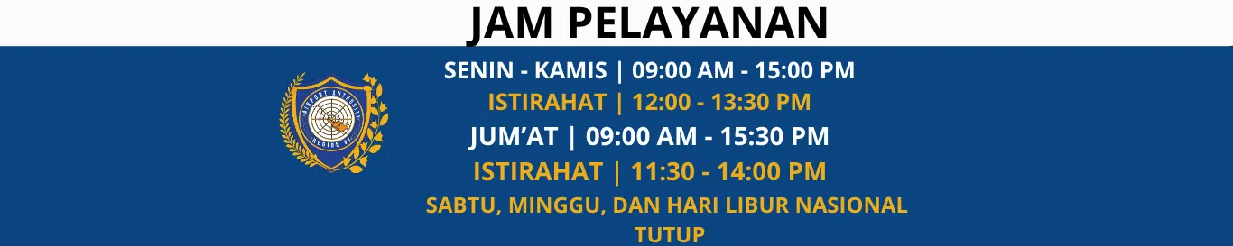 Layanan Kantor Otoritas Bandar Udara Wilayah VI - Padang