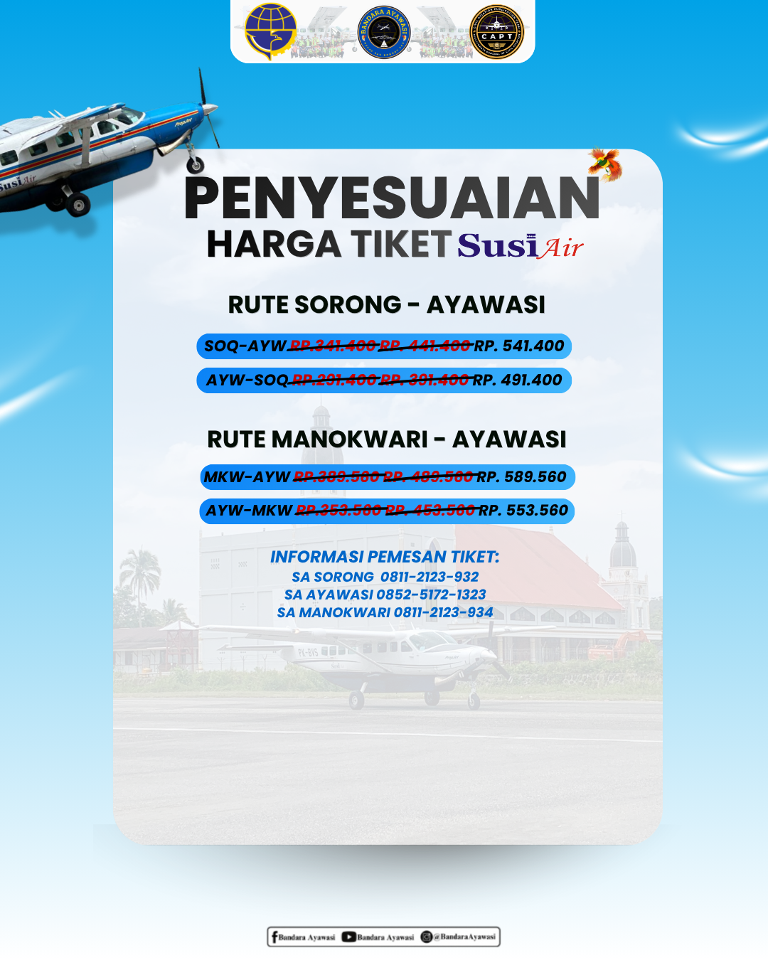 Gambar Berita dengan Judul Keputusan Menteri Perhubungan Republik Indonesia Nomor KM 1041 Tahun 2026 tentang penyesuaian biaya tambahan bahan bakar (fuel surcharge).