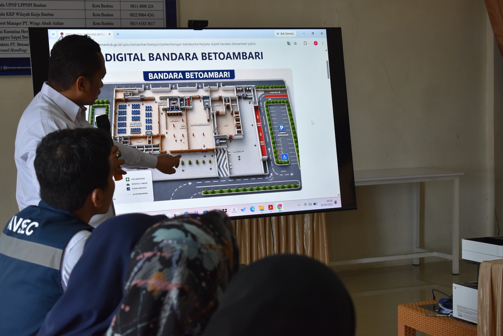 Gambar Berita dengan Judul Bandara Betoambari Perkuat Koordinasi Keamanan dan Keselamatan Bersama Maskapai dan Ground Handling