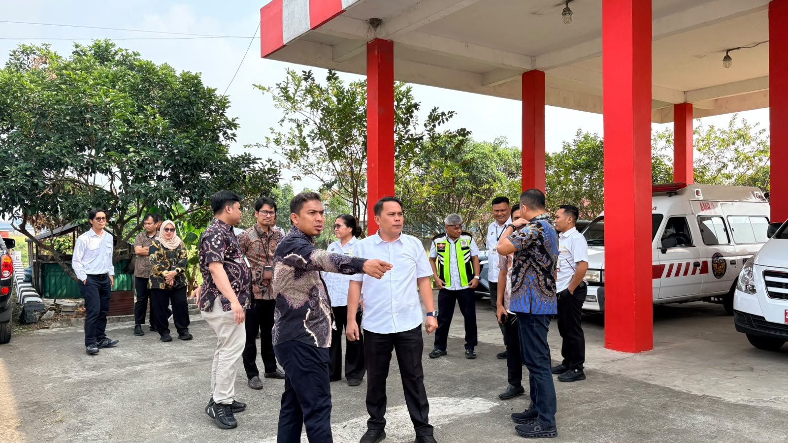 Gambar Berita dengan Judul Pembahasan Pembangunan DPPU (Depot Pengisian Pesawat Udara) di UPBU Budiarto