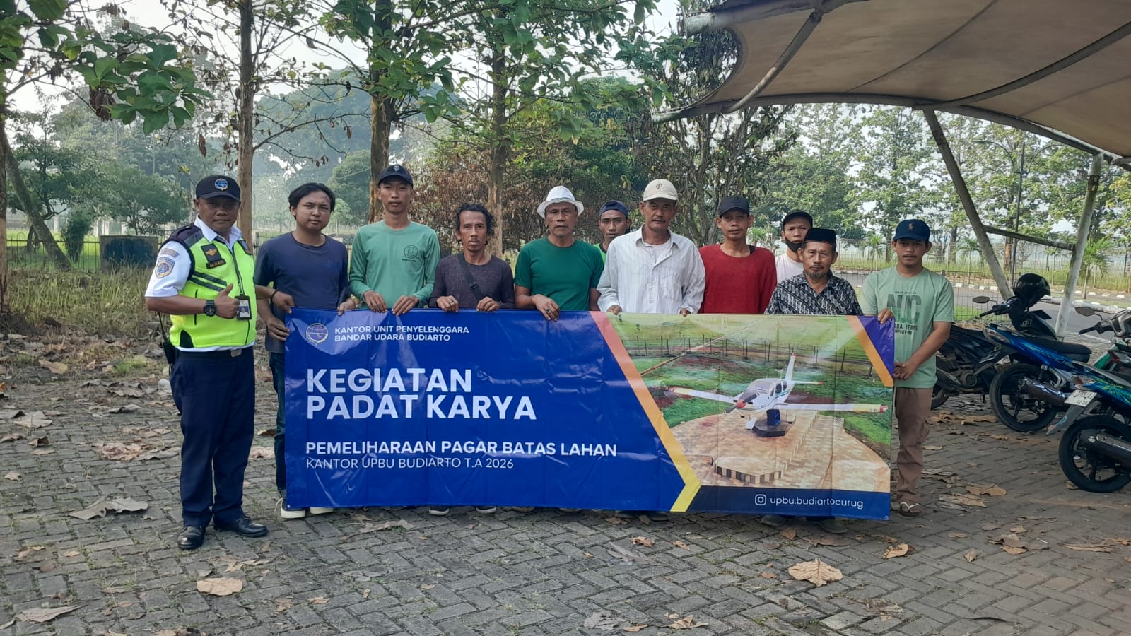 Program Padat Karya 2026 - Pemeliharaan Pagar Batas Lahan