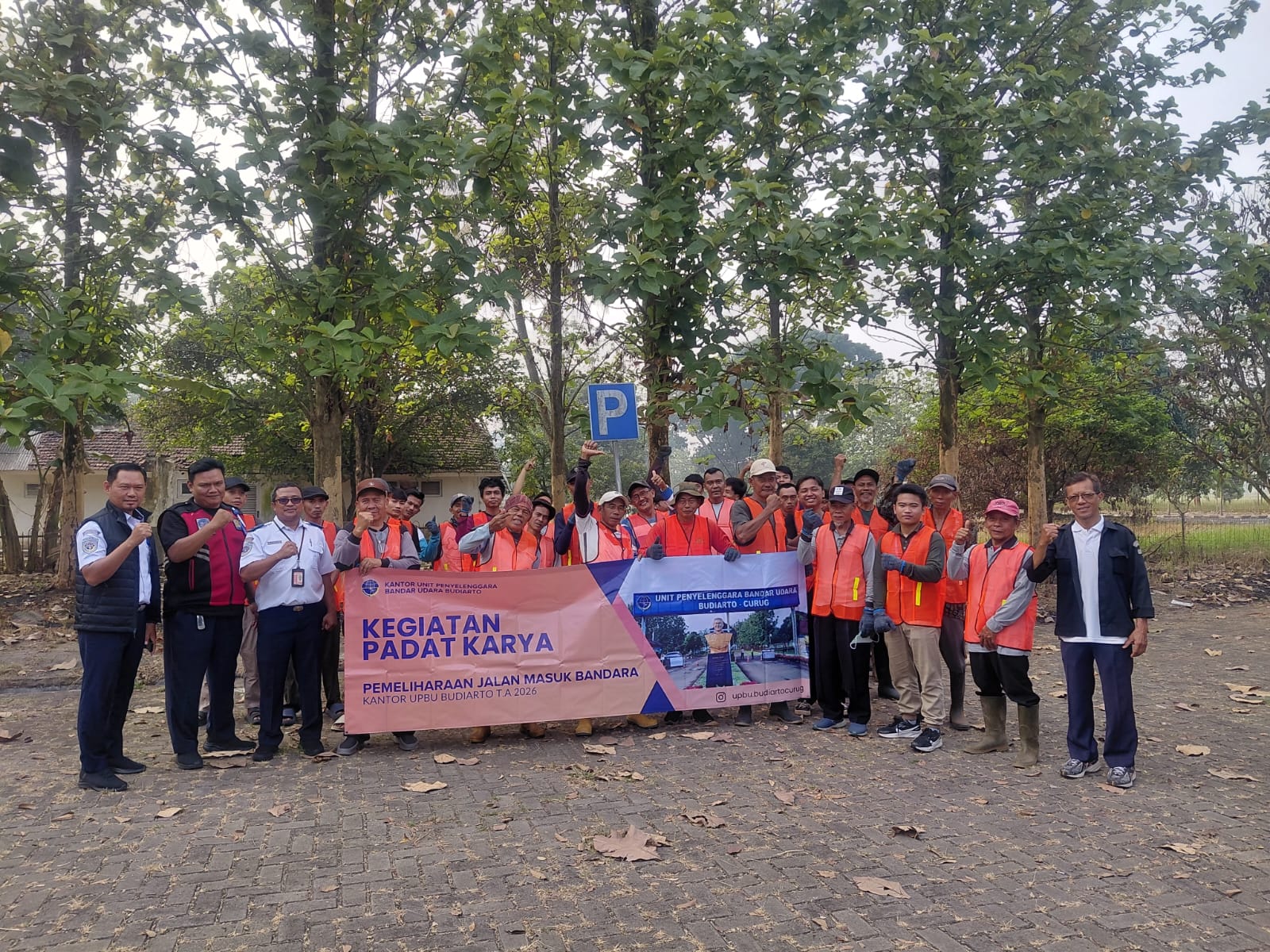 Program Padat Karya 2026 - Pemeliharaan Jalan Masuk Bandara