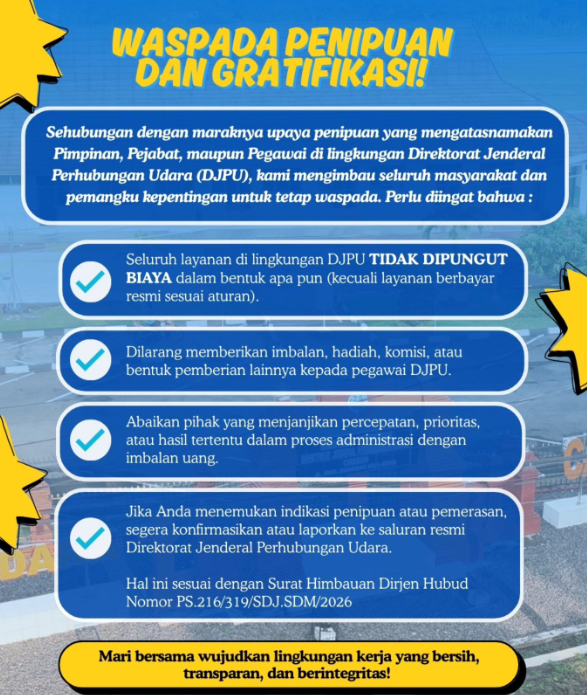 Waspada Penipuan dan Gratifikasi