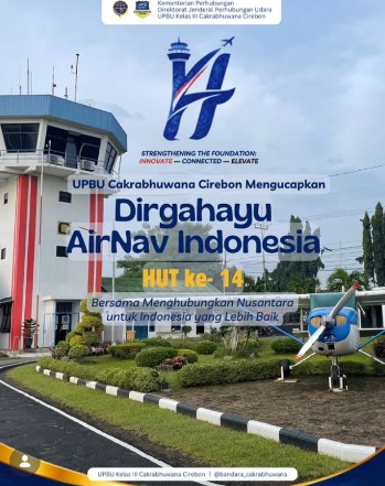 Dirgahayu ke-14 AirNav Indonesia.