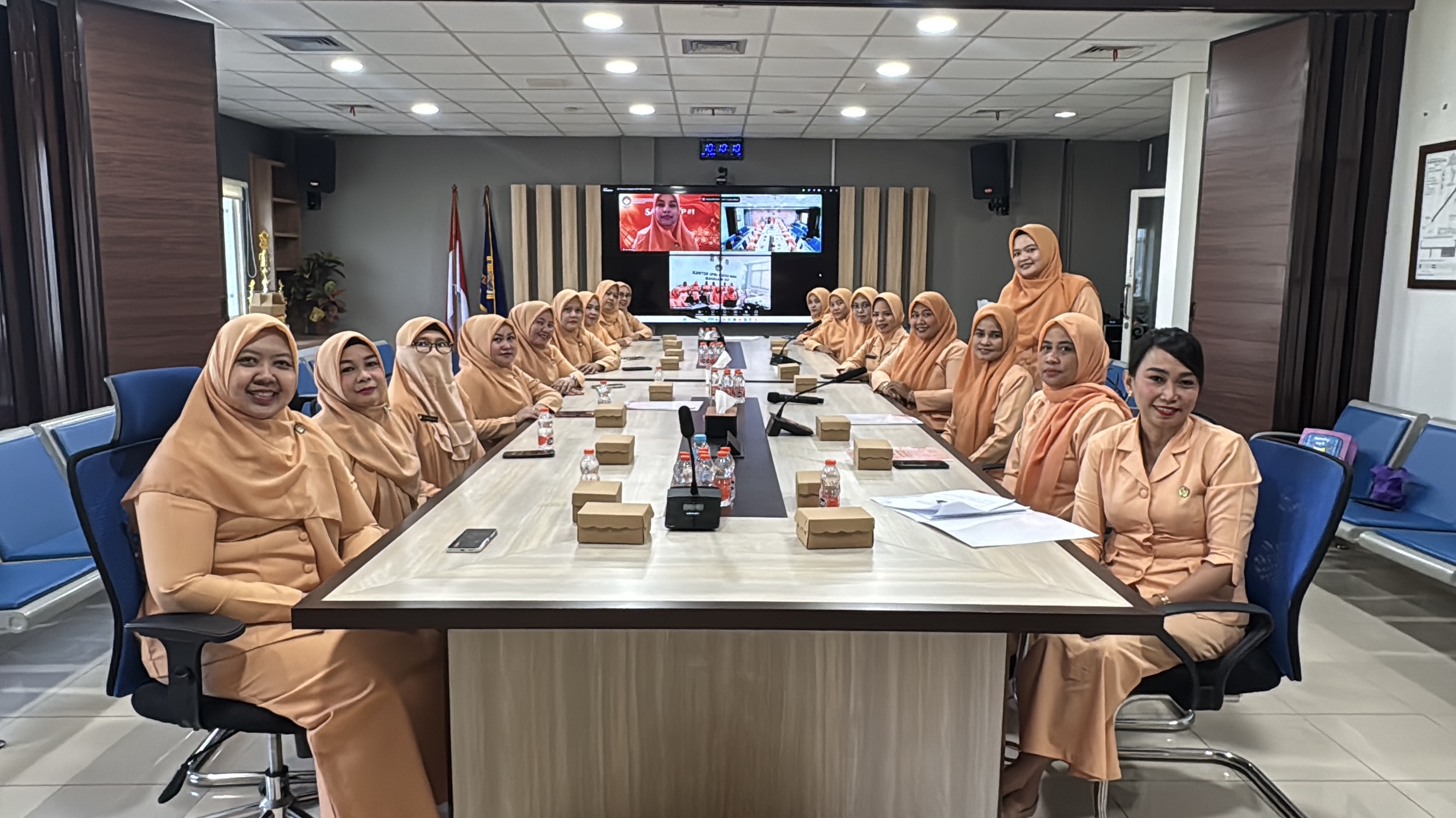 Gambar Berita dengan Judul Sharing Session Program Kerja DWP Bandara A.P.T. Pranoto Samarinda dan Bandara Datah Dawai