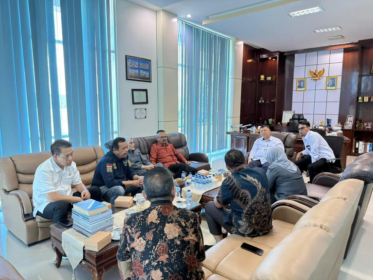 KUNJUNGAN DPRD PROVINSI GORONTALO BAHAS KESIAPAN BANDARA DJALALUDDIN MENUJU EMBARKASI HAJI PENUH