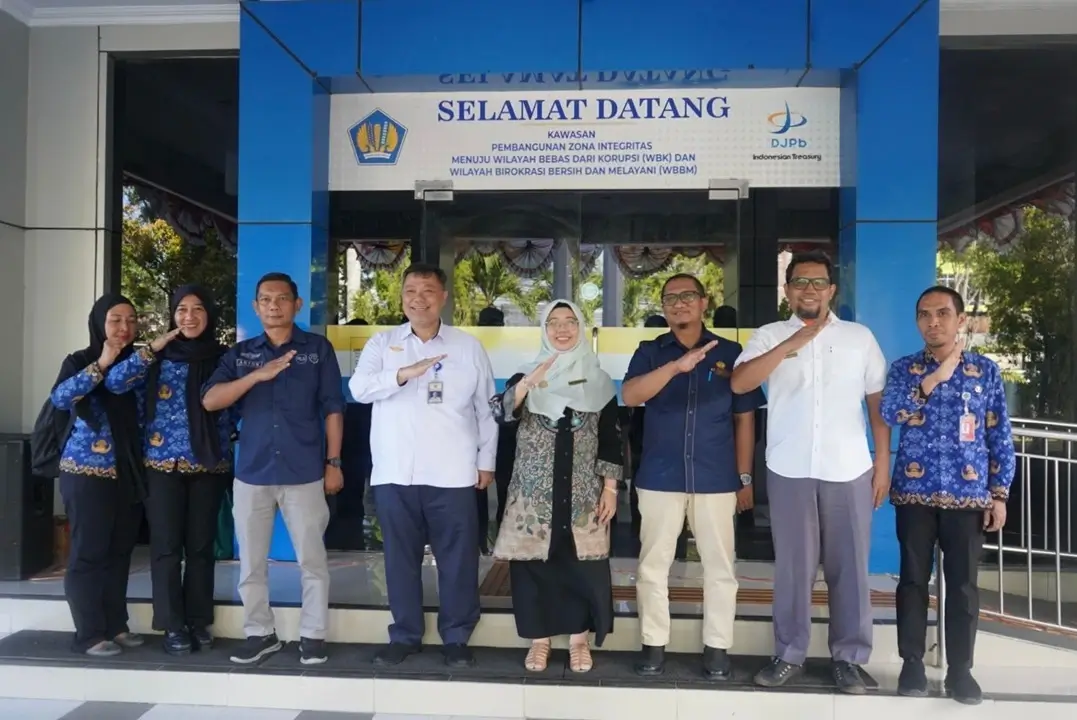 SILATURAHMI KEPALA BLU UPBU DJALALUDDIN GORONTALO KE KANWIL DJPB PROVINSI GORONTALO BAHAS OPTIMALISASI PENYERAPAN ANGGARAN