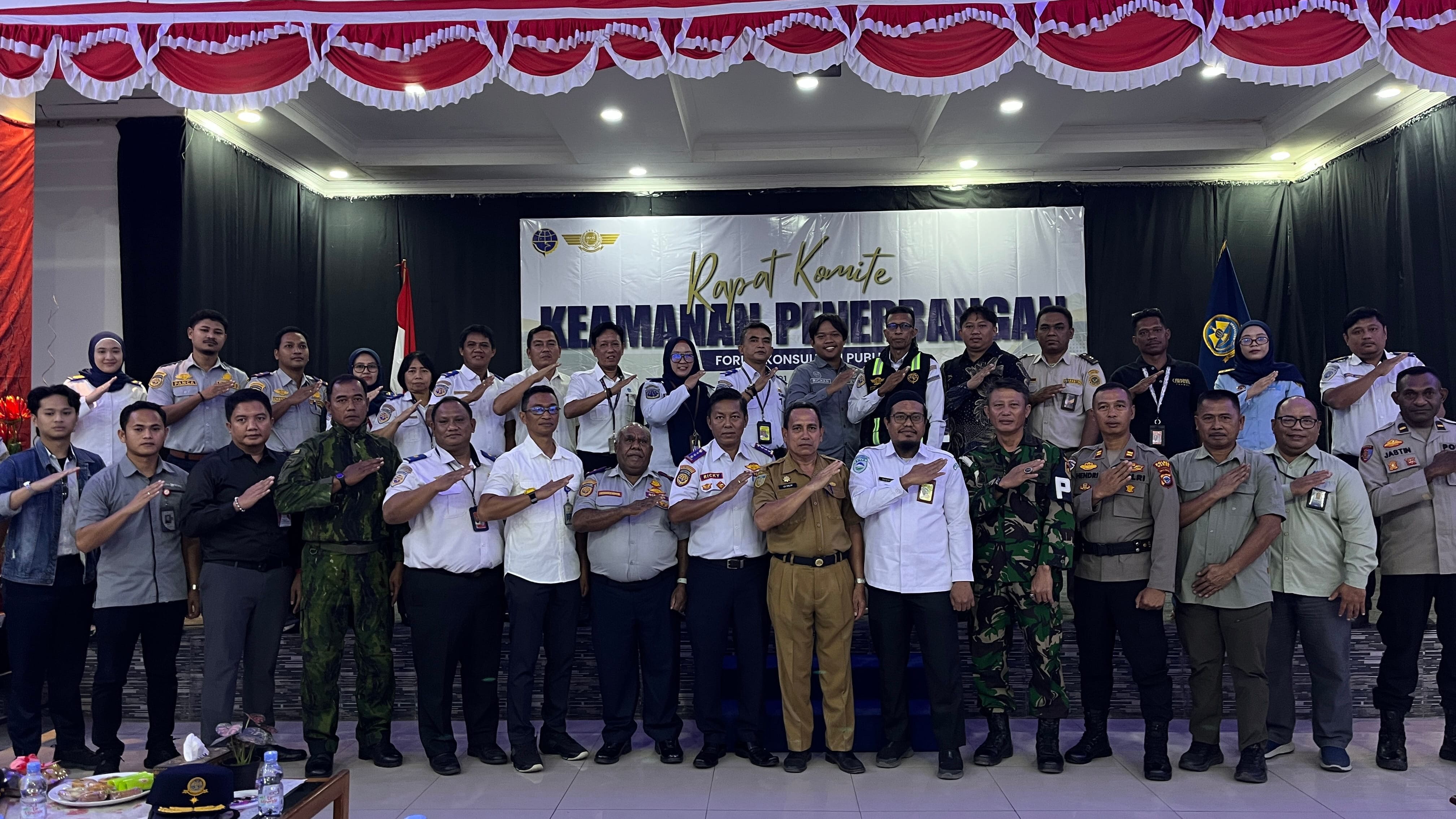 Gambar Berita dengan Judul Rapat Komite Keamanan Bandara