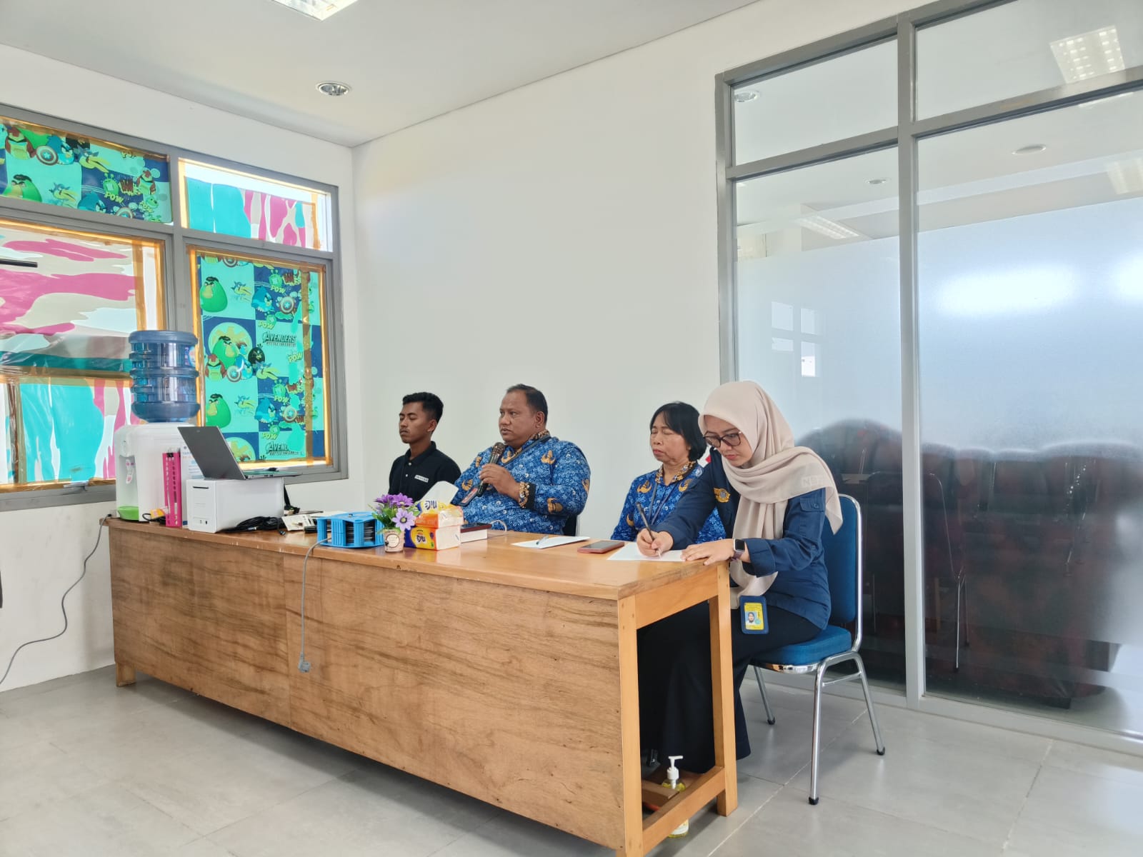 Gambar Berita dengan Judul Rapat Pengelolaan Penanganan Hambatan Arus Keluar Masuk di Kargo Bandara