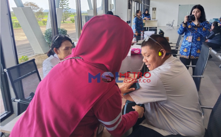 Semangat Pancasila dalam Aksi Kemanusiaan, Bandara Dr. Ferdinand Lumbantobing Himpun 23 Kantong Darah