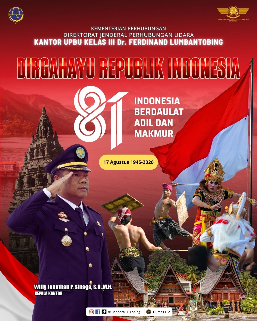 Gambar Berita dengan Judul 81 TAHUN INDONESIA MERDEKA